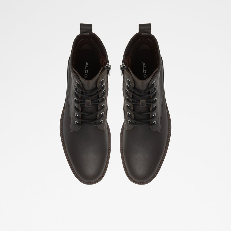 Men's Aldo Baringo Lace Up Boots Brown | 9603-ZFUKW