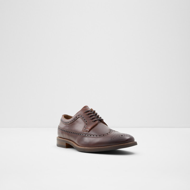 Men's Aldo Battistonflex Dress Shoes Brown | 4920-TZHIB