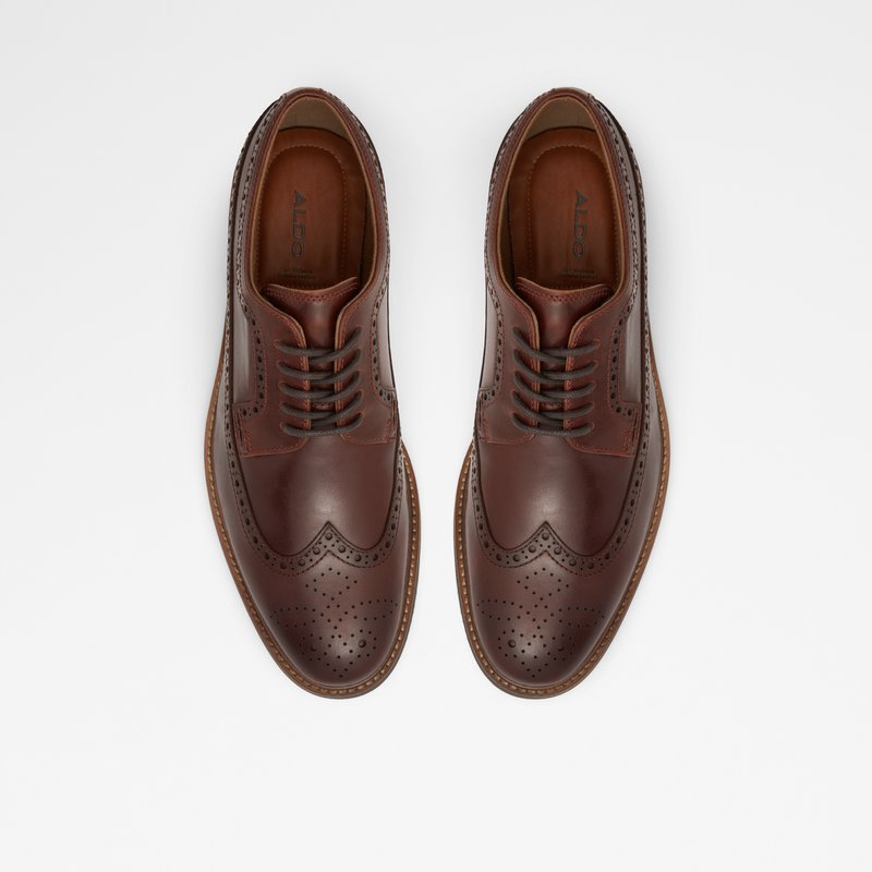 Men's Aldo Battistonflex Dress Shoes Brown | 4920-TZHIB