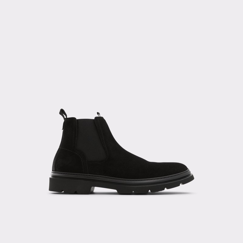 Men\'s Aldo Bemersyde Chelsea Boots Black | 3682-DALWE