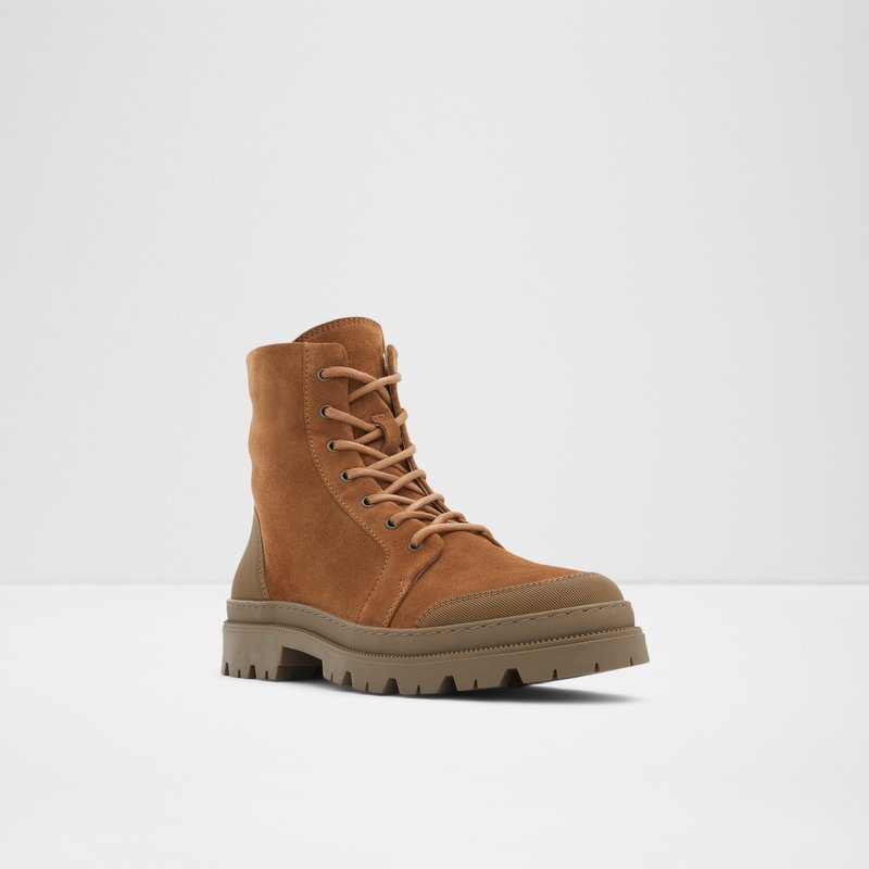 Men's Aldo Berze Winter Boots Brown | 7489-NLEBA