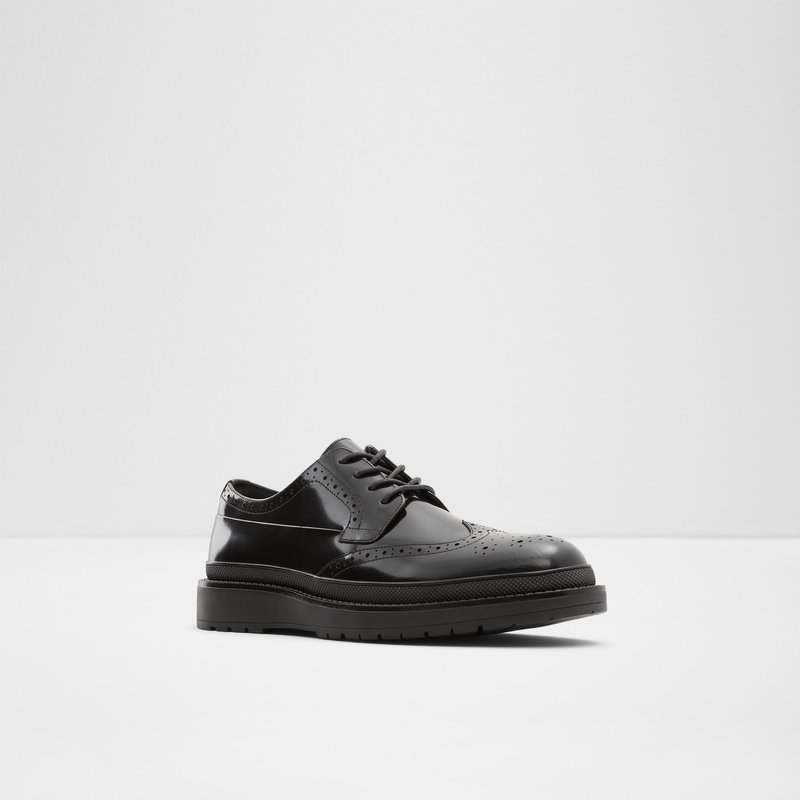 Men's Aldo Bezos Dress Shoes Black | 6537-ITGYF