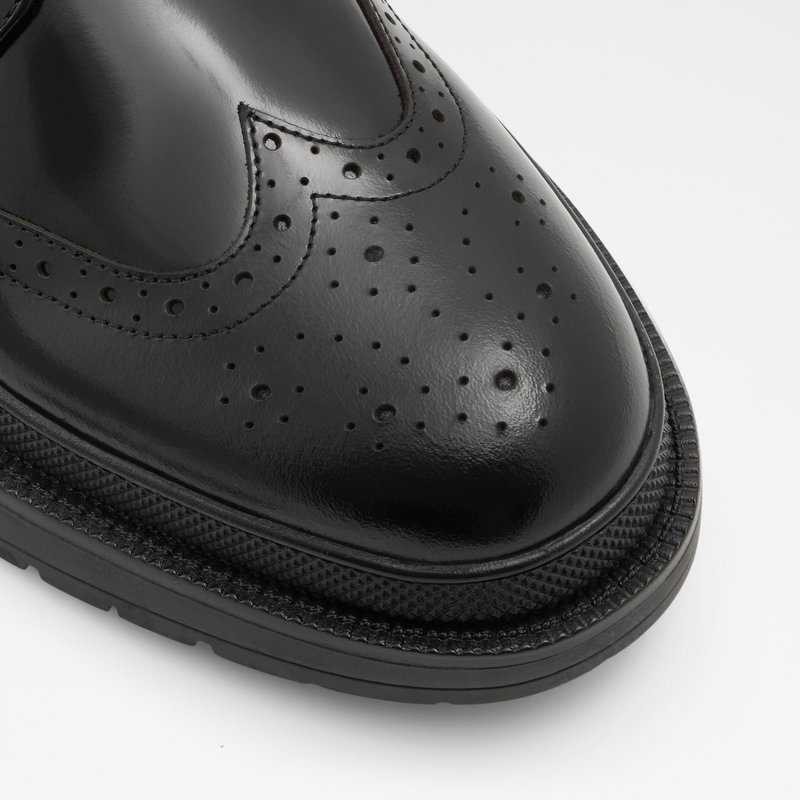 Men's Aldo Bezos Dress Shoes Black | 6537-ITGYF
