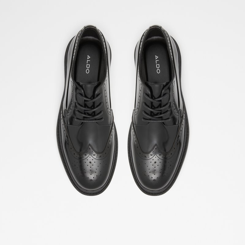 Men's Aldo Bezos Dress Shoes Black | 6537-ITGYF