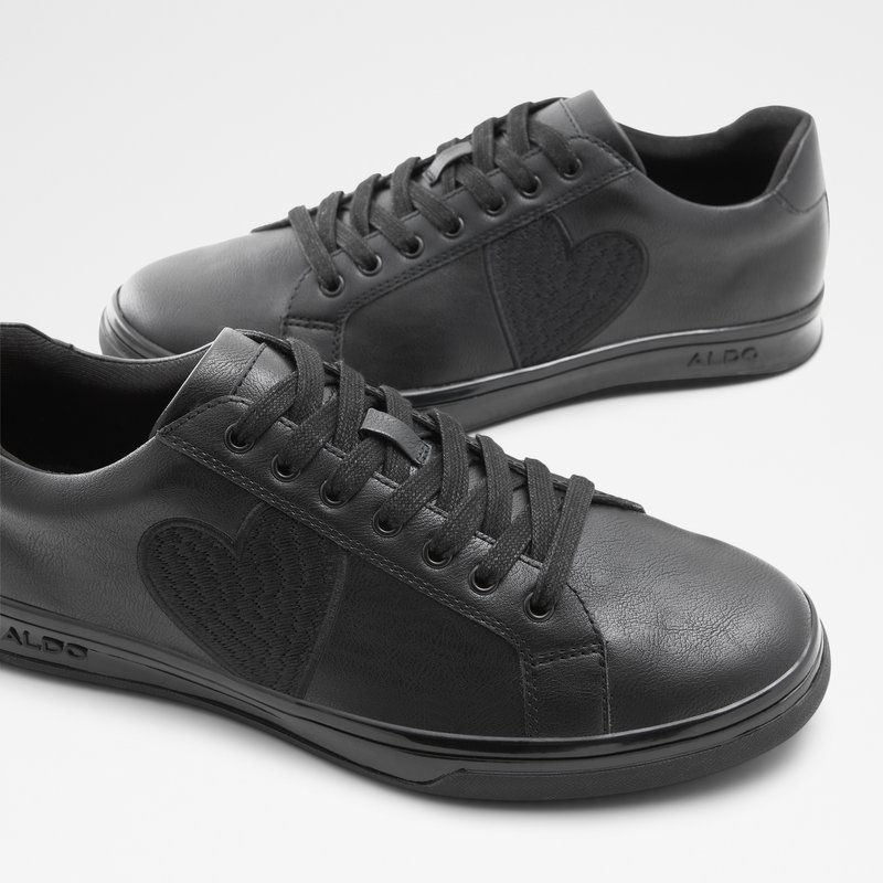 Men's Aldo Blacktie Low Sneakers Black | 0972-RDWCX