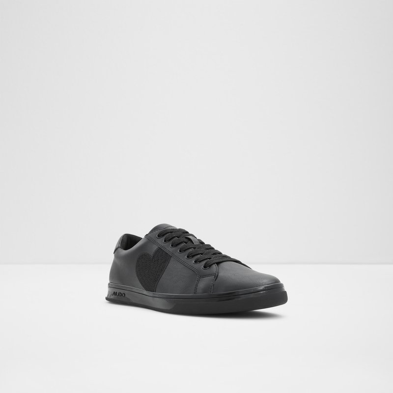 Men's Aldo Blacktie Low Sneakers Black | 0972-RDWCX