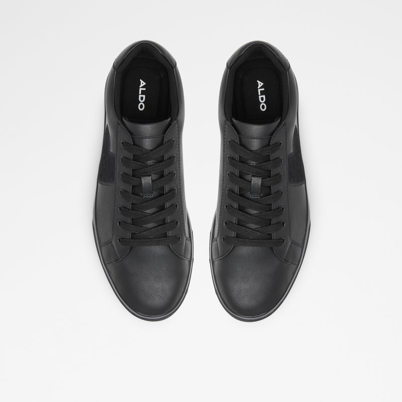 Men's Aldo Blacktie Low Sneakers Black | 0972-RDWCX