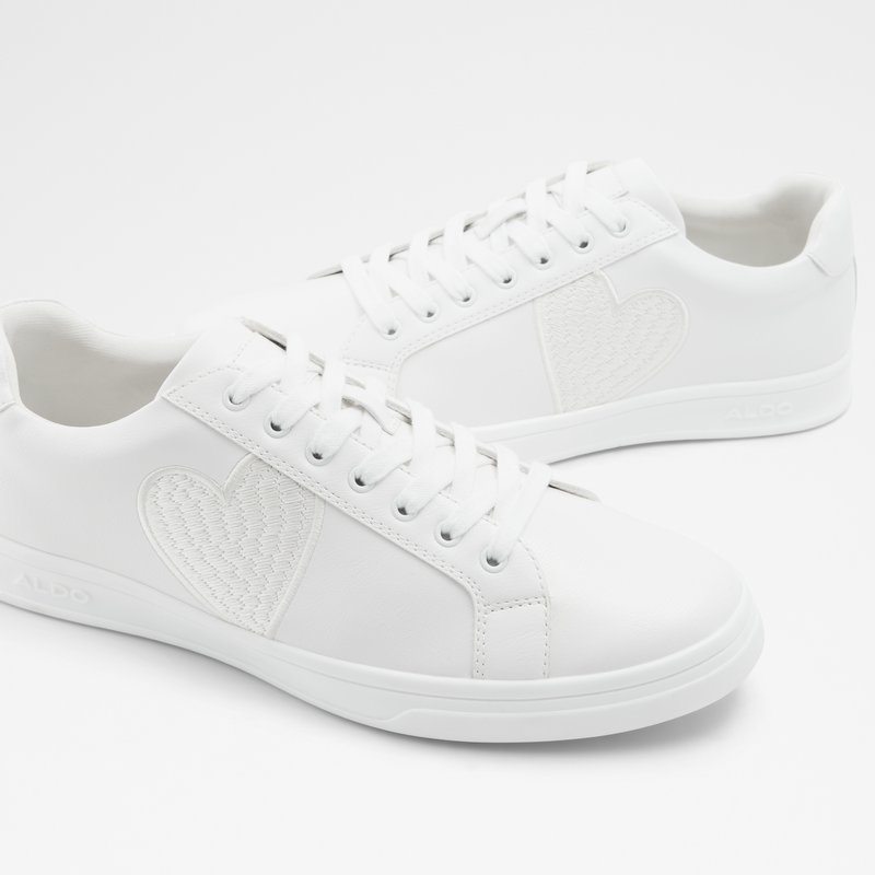 Men's Aldo Blacktie Low Sneakers White | 4769-CFZGL