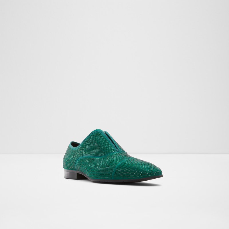 Men's Aldo Bolivar Loafers Dark Green | 9637-ORUTE