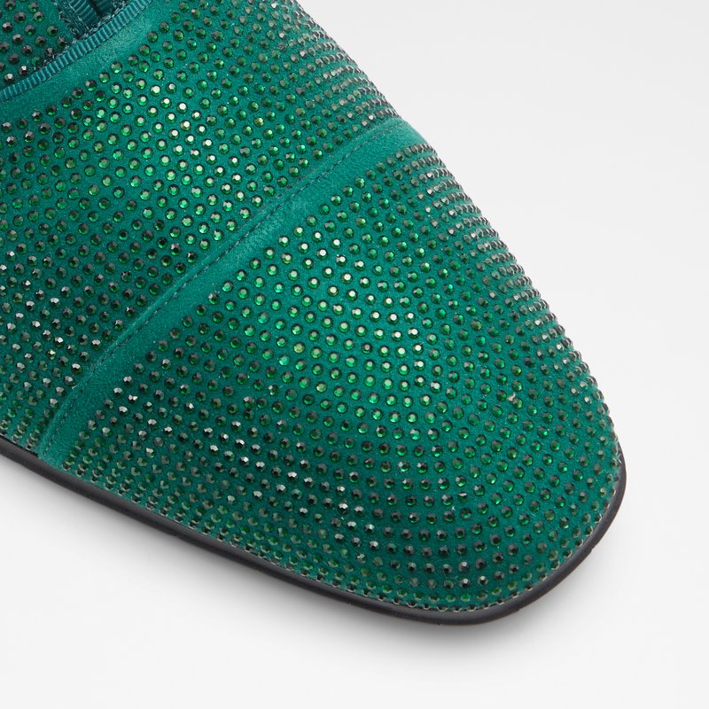 Men's Aldo Bolivar Loafers Dark Green | 9637-ORUTE