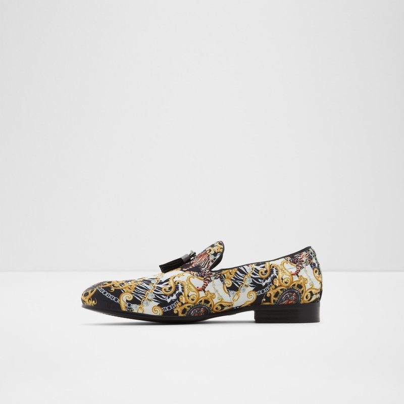 Men's Aldo Boomer Loafers Black | 1320-DUSYB