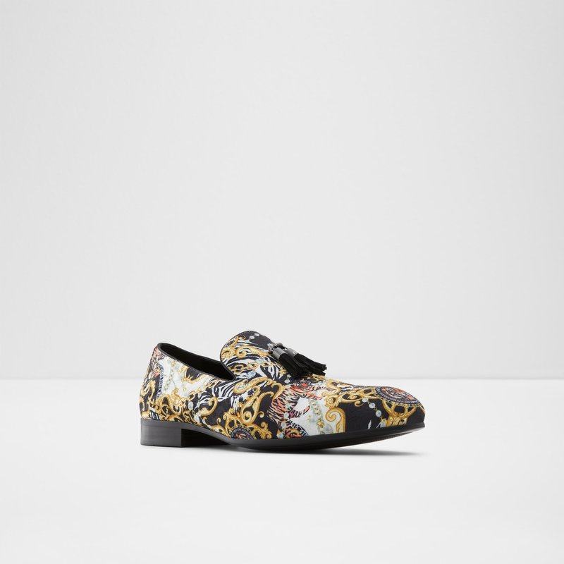 Men's Aldo Boomer Loafers Black | 1320-DUSYB