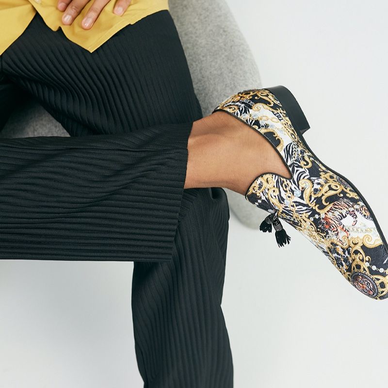 Men's Aldo Boomer Loafers Black | 1320-DUSYB