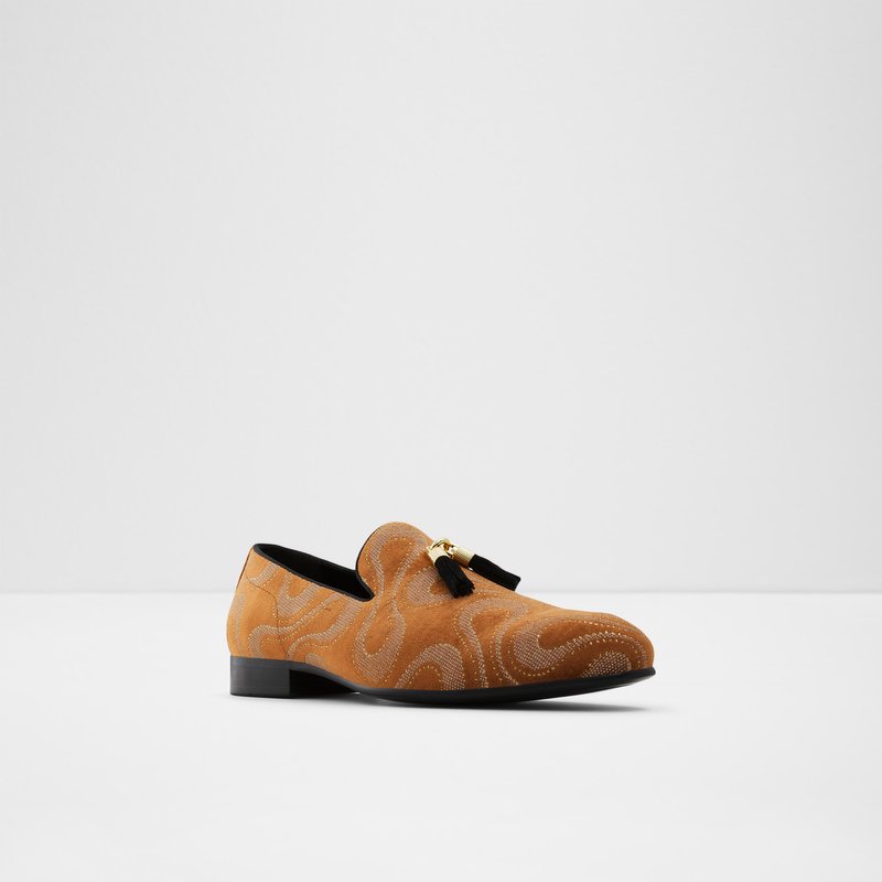 Men's Aldo Boomer Loafers Yellow | 1203-FQVBZ