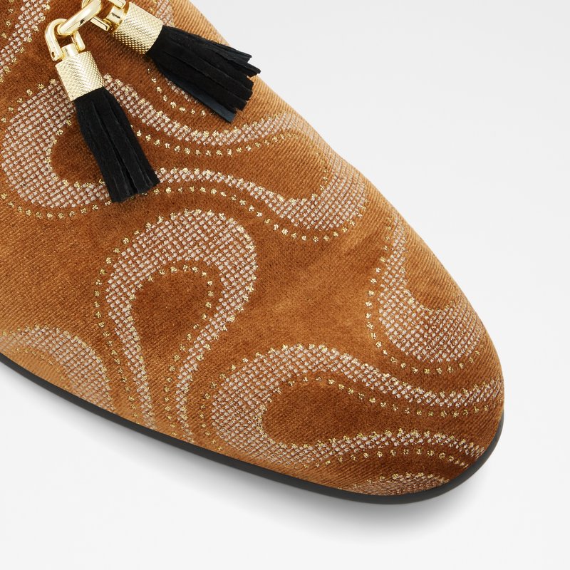Men's Aldo Boomer Loafers Yellow | 1203-FQVBZ