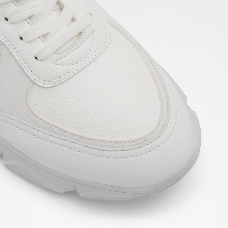 Men's Aldo Bradd Low Sneakers White | 9821-LCGSA