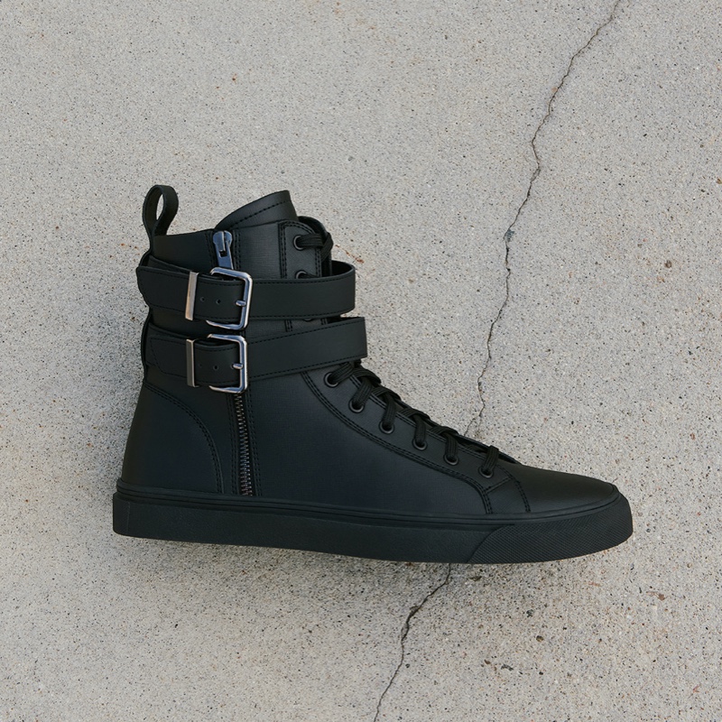 Men's Aldo Breitingen High Sneakers Black | 6142-ZNACL