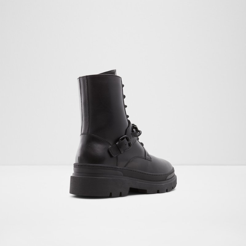 Men's Aldo Brigadem Lace Up Boots Black | 4257-MTVIH