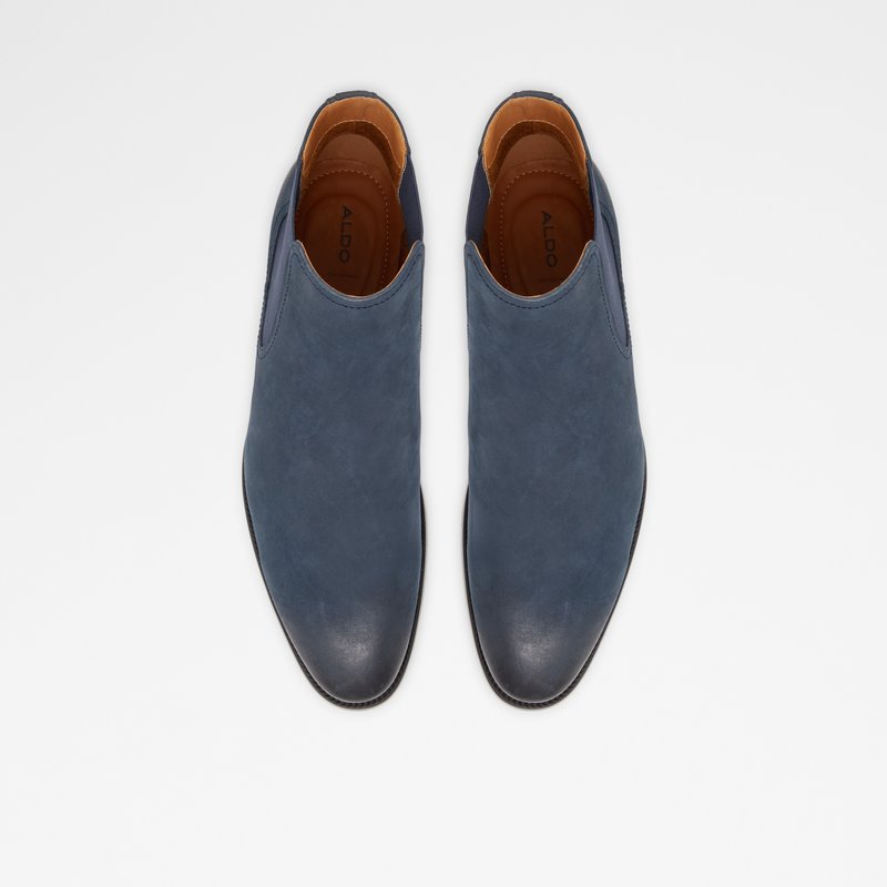 Men's Aldo Bruchsalflex Chelsea Boots Navy | 8021-ZGCVK