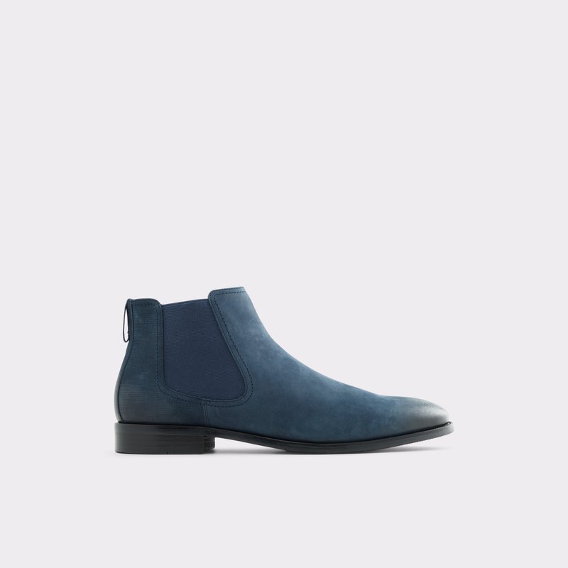 Men\'s Aldo Bruchsalflex Chelsea Boots Navy | 8021-ZGCVK