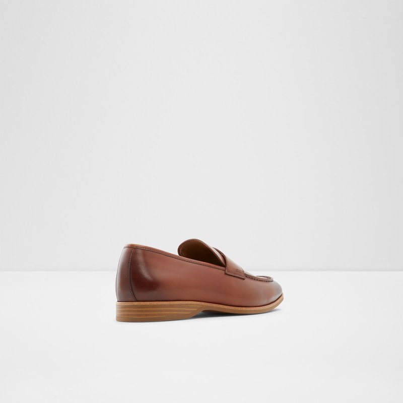 Men's Aldo Byron Loafers Brown | 9546-YNJDG
