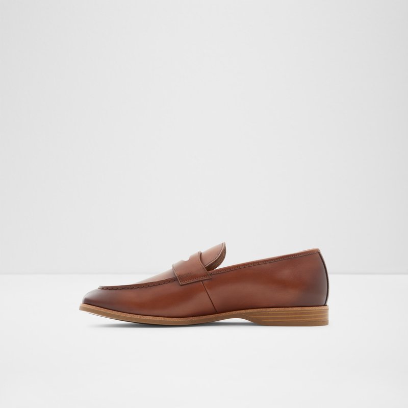 Men's Aldo Byron Loafers Brown | 9546-YNJDG
