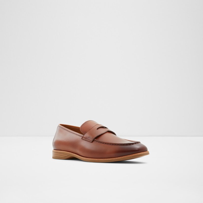 Men's Aldo Byron Loafers Brown | 9546-YNJDG