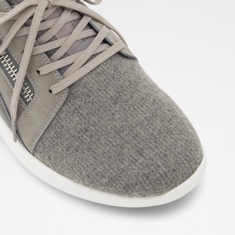 Men's Aldo Caderuschi Slip On Sneakers Grey | 8752-TVQKY