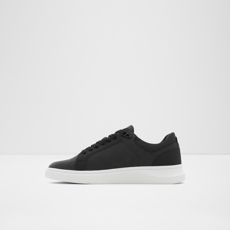 Men's Aldo Caecien Low Sneakers Black | 8493-SWUGA