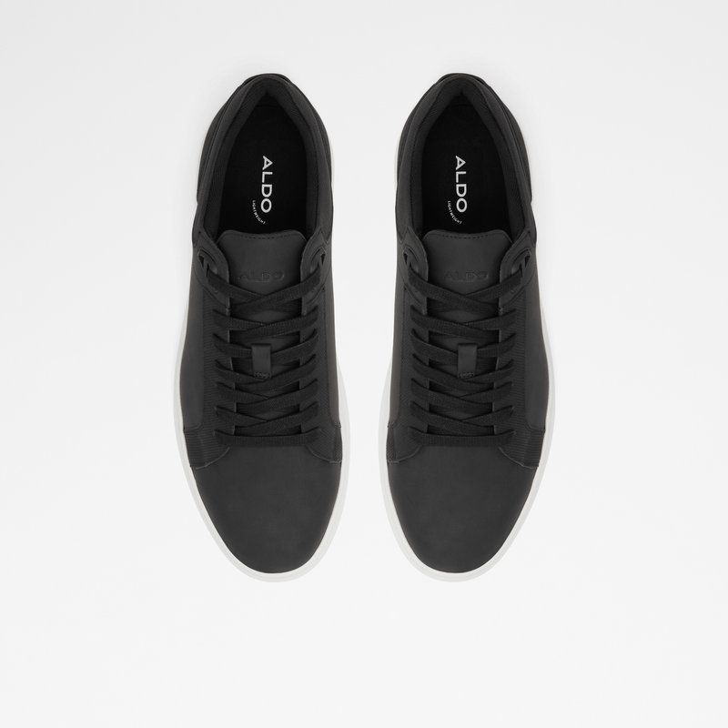 Men's Aldo Caecien Low Sneakers Black | 8493-SWUGA