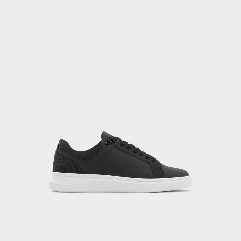 Men\'s Aldo Caecien Low Sneakers Black | 8493-SWUGA