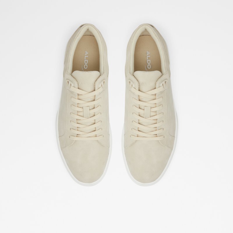 Men's Aldo Caecien Low Sneakers Light Beige | 0346-SCWYD