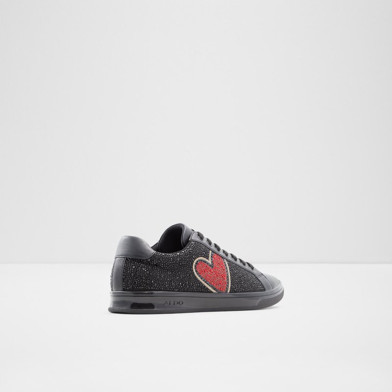 Men's Aldo Carapetos Low Sneakers Black | 4503-BDKOH