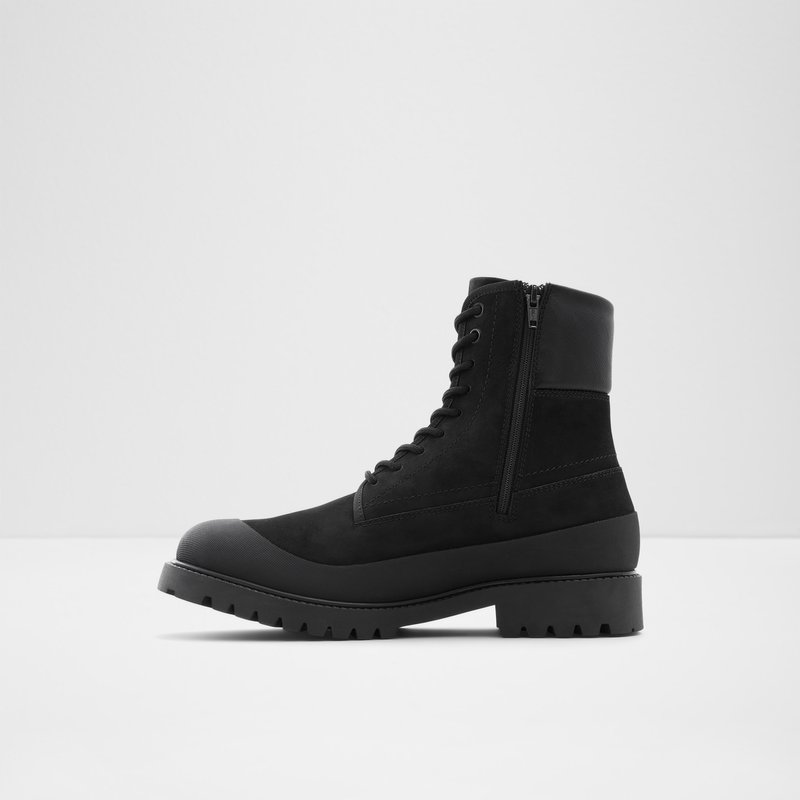 Men's Aldo Careg Lace Up Boots Black | 1587-DLSFJ