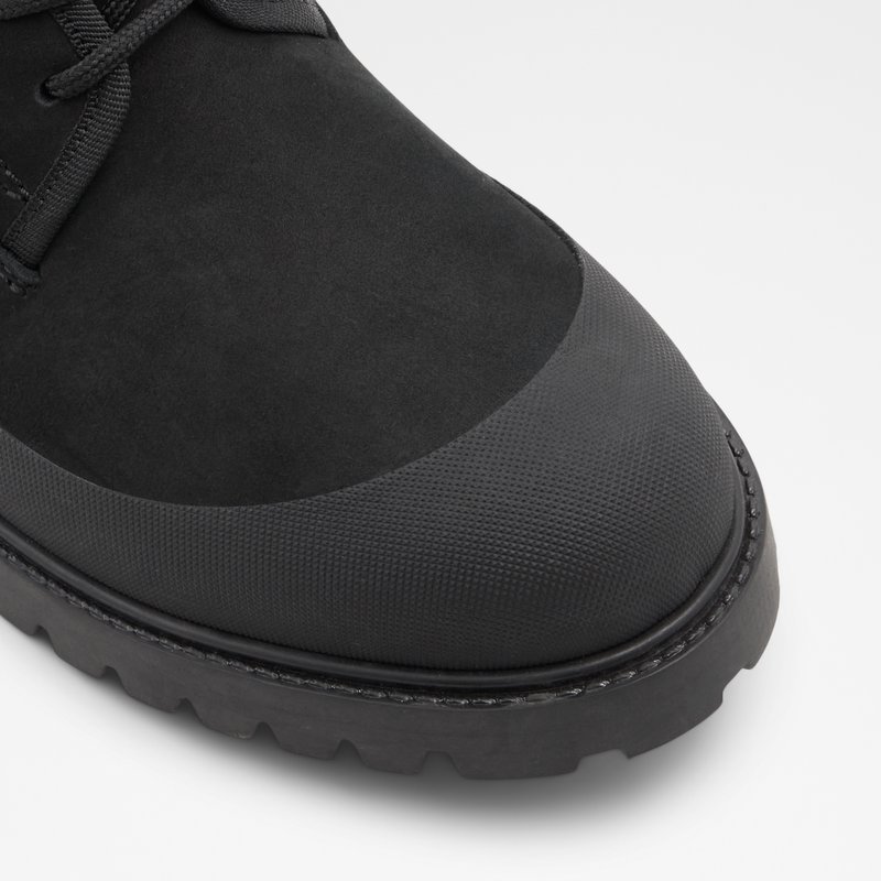 Men's Aldo Careg Lace Up Boots Black | 1587-DLSFJ