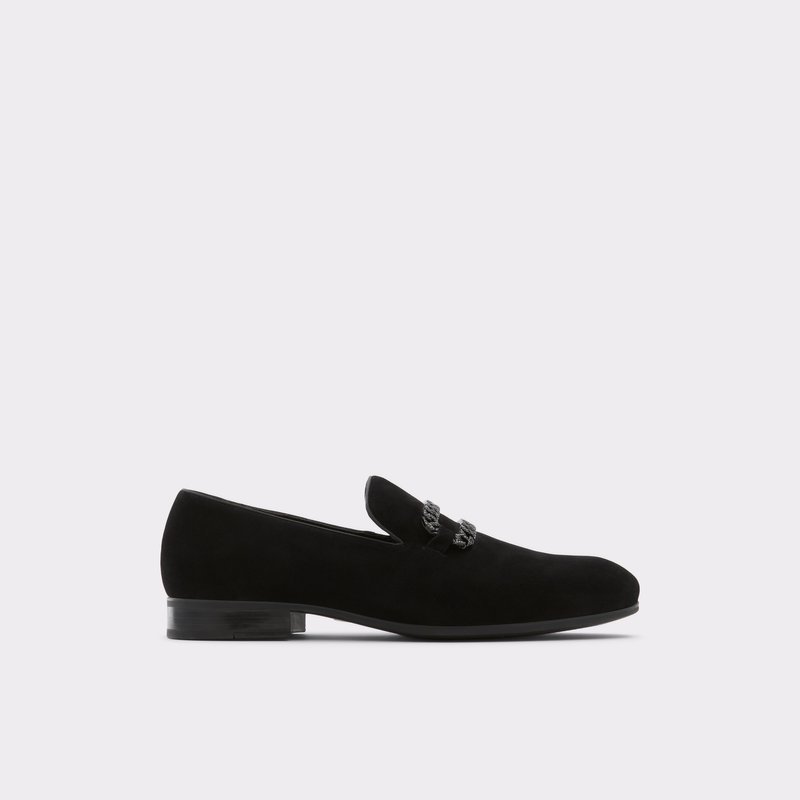 Men\'s Aldo Connery Loafers Black | 2934-WYCJU