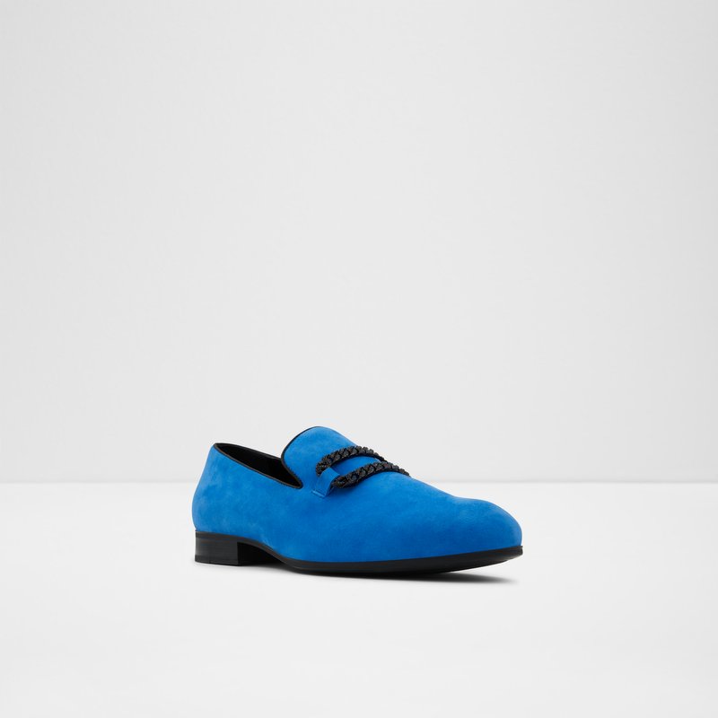 Men's Aldo Connery Loafers Blue | 9031-FYAZJ