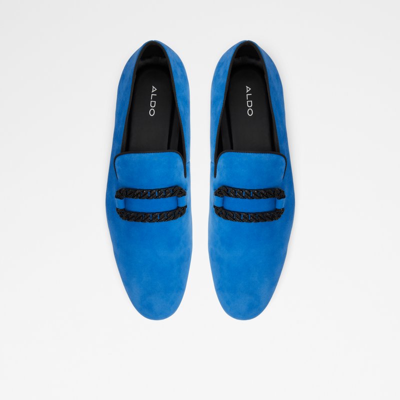 Men's Aldo Connery Loafers Blue | 9031-FYAZJ