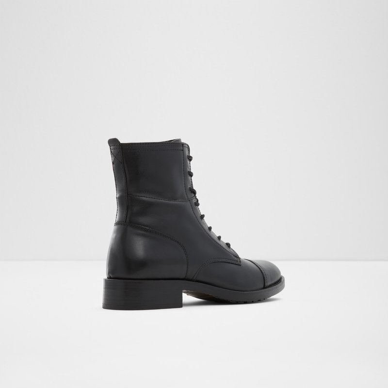 Men's Aldo Coolport Lace Up Boots Black | 9285-HMIFW