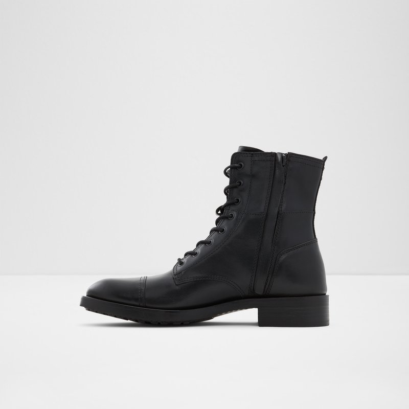 Men's Aldo Coolport Lace Up Boots Black | 9285-HMIFW