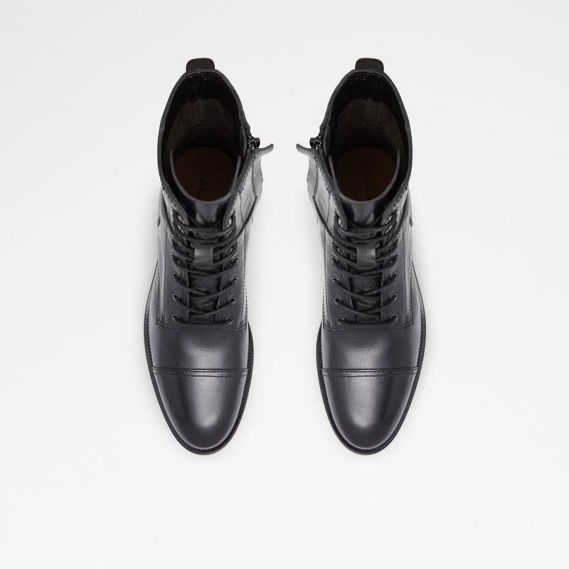 Men's Aldo Coolport Lace Up Boots Black | 9285-HMIFW