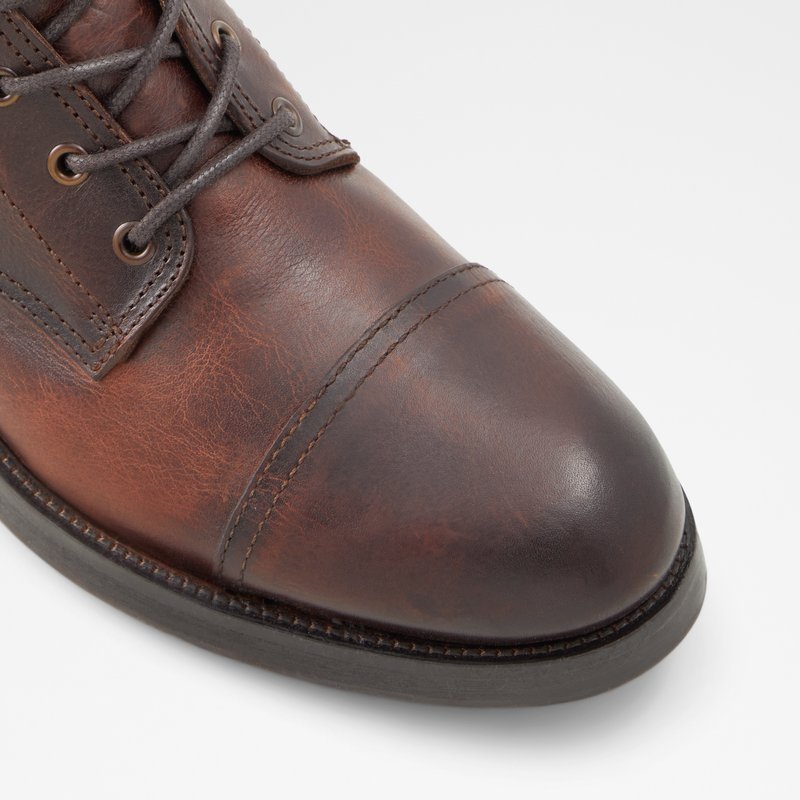 Men's Aldo Coolport Lace Up Boots Brown | 2078-MDHCW