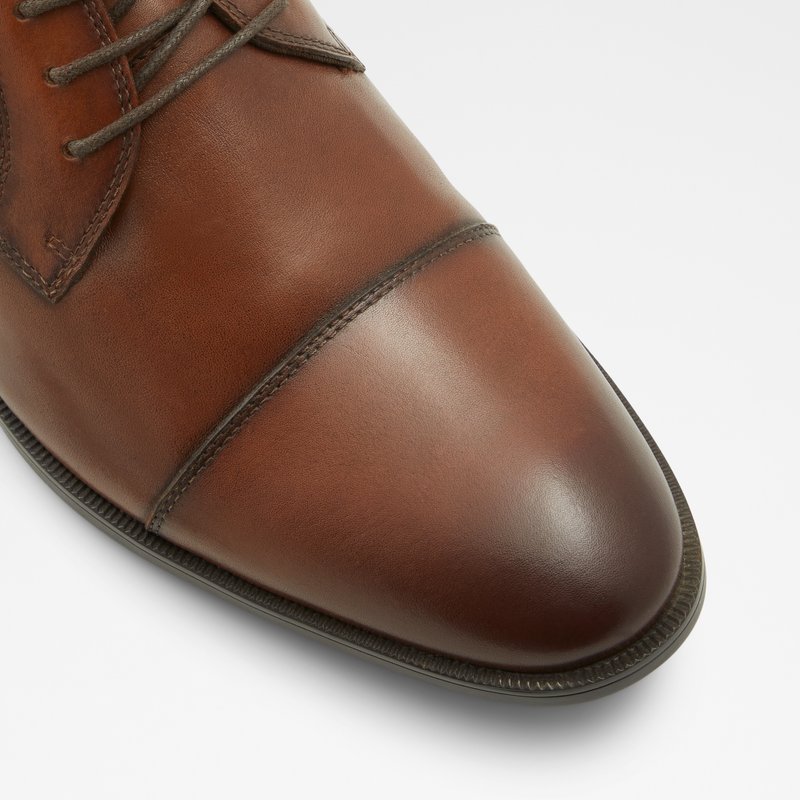 Men's Aldo Cortleyflex Dress Shoes Brown | 3526-GHSWT
