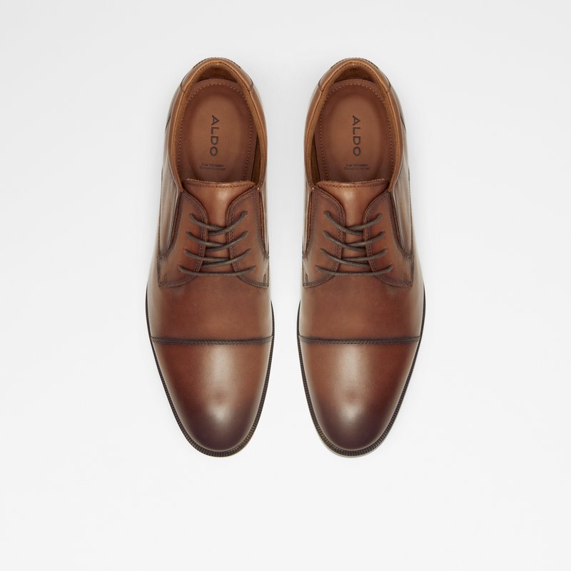 Men's Aldo Cortleyflex Dress Shoes Brown | 3526-GHSWT