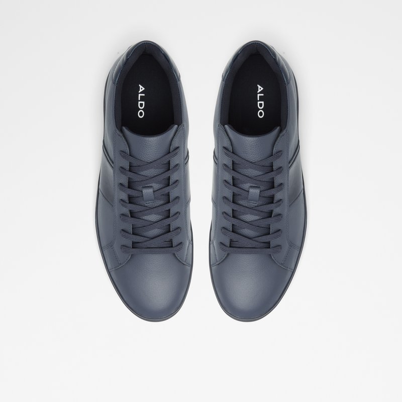 Men's Aldo Cowien Low Sneakers Navy | 7490-VHWMS