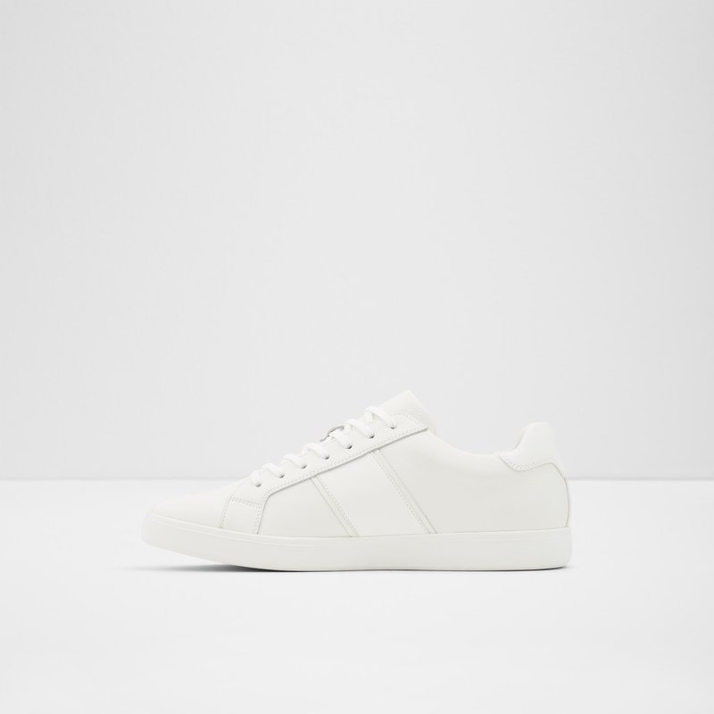Men's Aldo Cowien Low Sneakers White | 8713-AFJCK