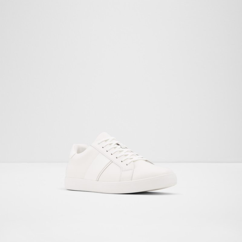 Men's Aldo Cowien Low Sneakers White | 8713-AFJCK