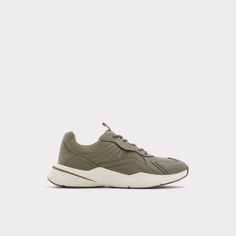 Men\'s Aldo Createv1 Athletic Sneakers Khaki | 5386-EVUHI