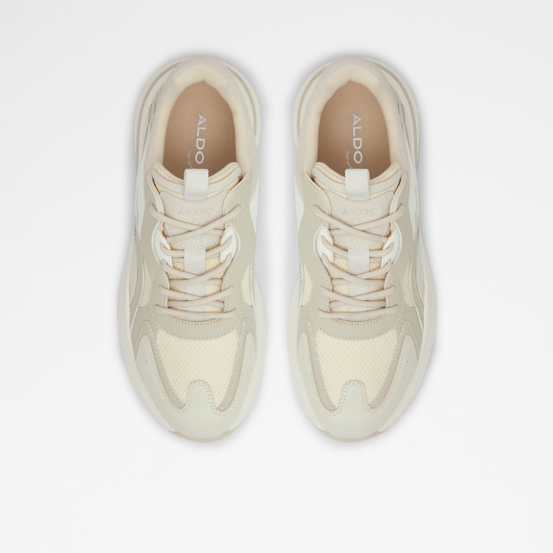 Men's Aldo Createv1 Athletic Sneakers Light Beige | 1349-LJFQZ