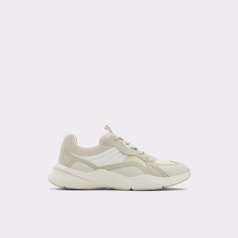 Men\'s Aldo Createv1 Athletic Sneakers Light Beige | 1349-LJFQZ